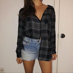 Plaid flannel shirt by bella dahl